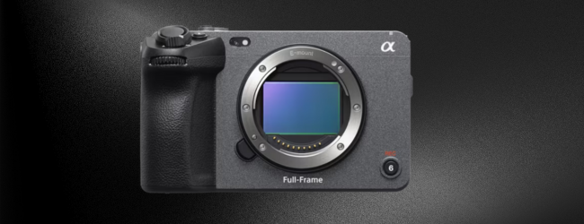 Câmara full-frame a captar evento